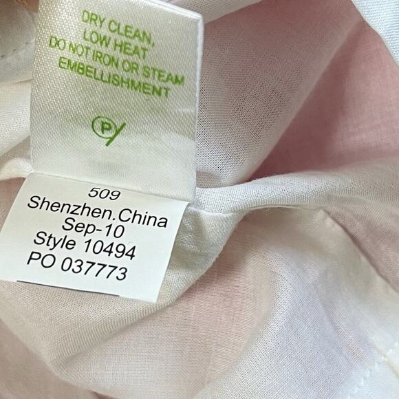 Lilly Pulitzer Fools Jewels Bowen Strapless Mini Dress Size 4 Hot Pink NEW - Picture 10 of 10